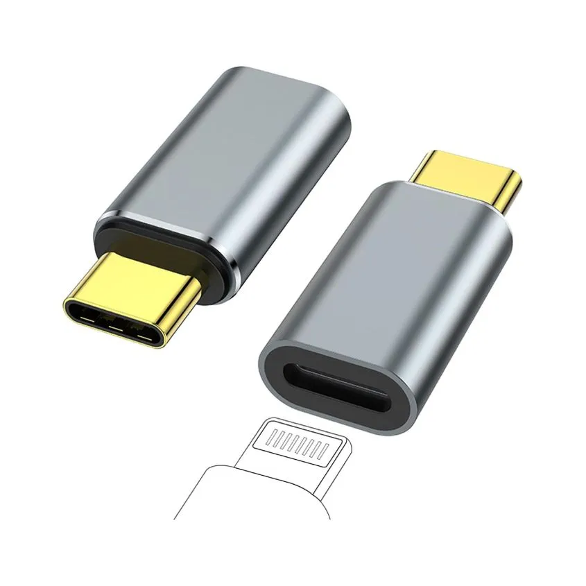 Adaptador Tipo C Macho a Lightning Hembra Intco 09-033