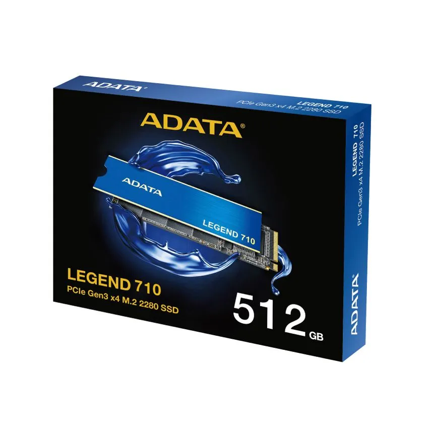 Disco SSD M.2 512Gb Adata Legend 710 2400Mb/s Gen3 2280 SSD112