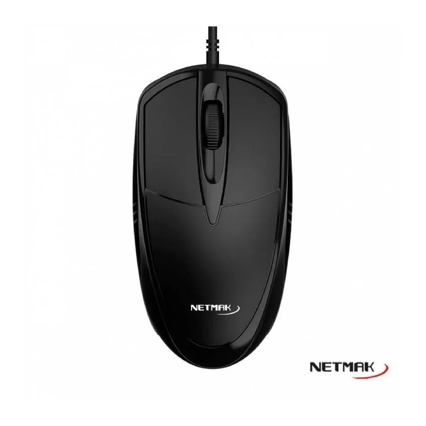 Mouse Usb Negro Netmak