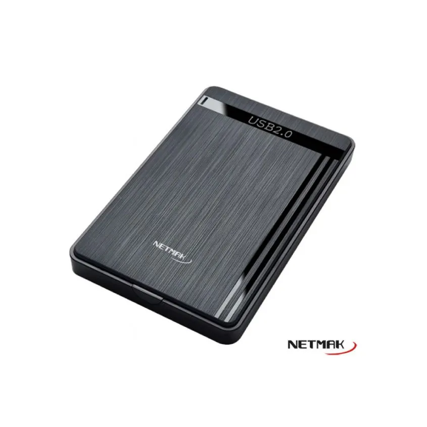 Carry Disk Externo Sata 2,5" USB 2.0 Netmak NM-CASE-2