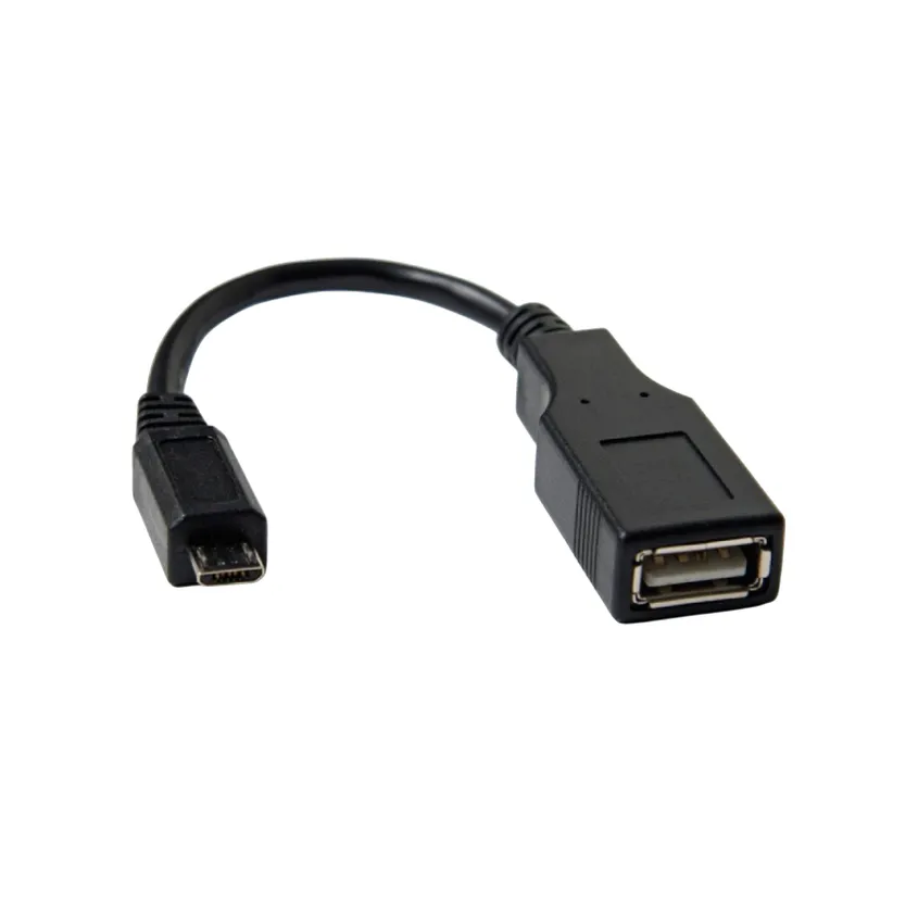 Adaptador MicroUSB a USB-OTG Intco Negro MIOTG