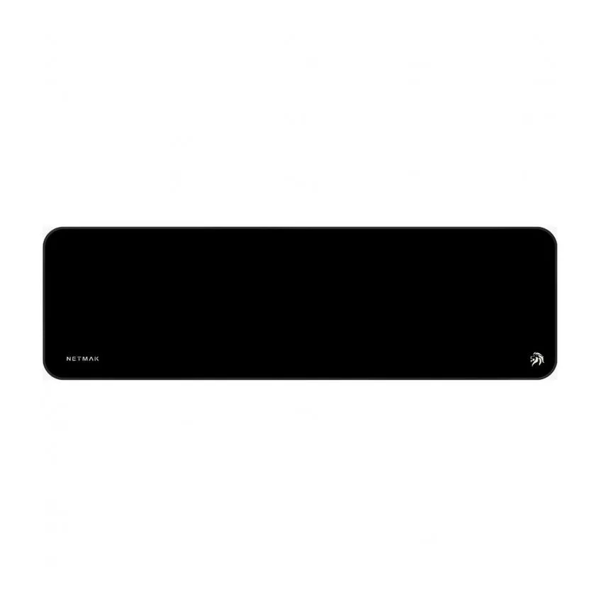 Mouse Pad Gamer 90 x 40 cm Laterales bordados Gris Netmak NM-MP758