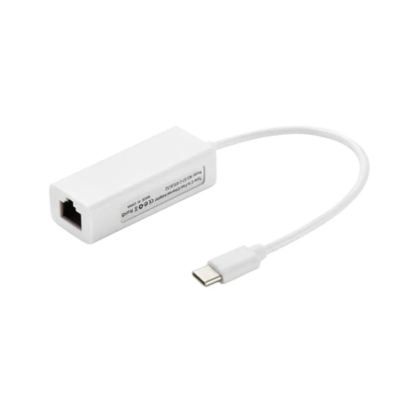 Adaptador USB Tipo C a RED - LAN - Ethernet - RJ-45 100Mbps Intco KL002