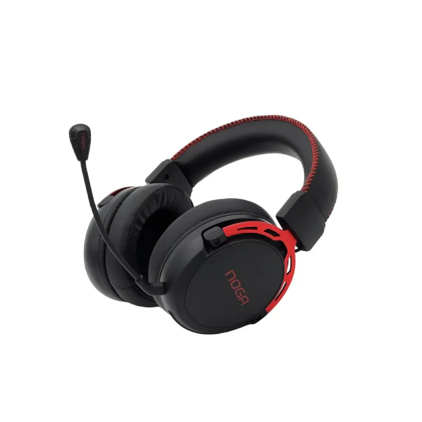 Auricular Gamer Inalambrico 2.4 + BT +Cable Noganet MUZANV2