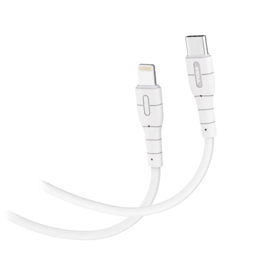 Cargador de Auto PD+QC 38W c/ Cable Lightning CA-DPD38WL