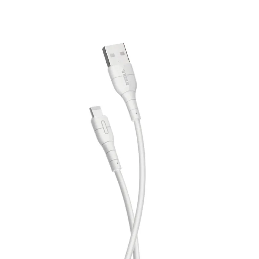 Cargador de Auto Dual USB 2.4A 10W c/ Cable Lightning Soul CA-DUSB10WL