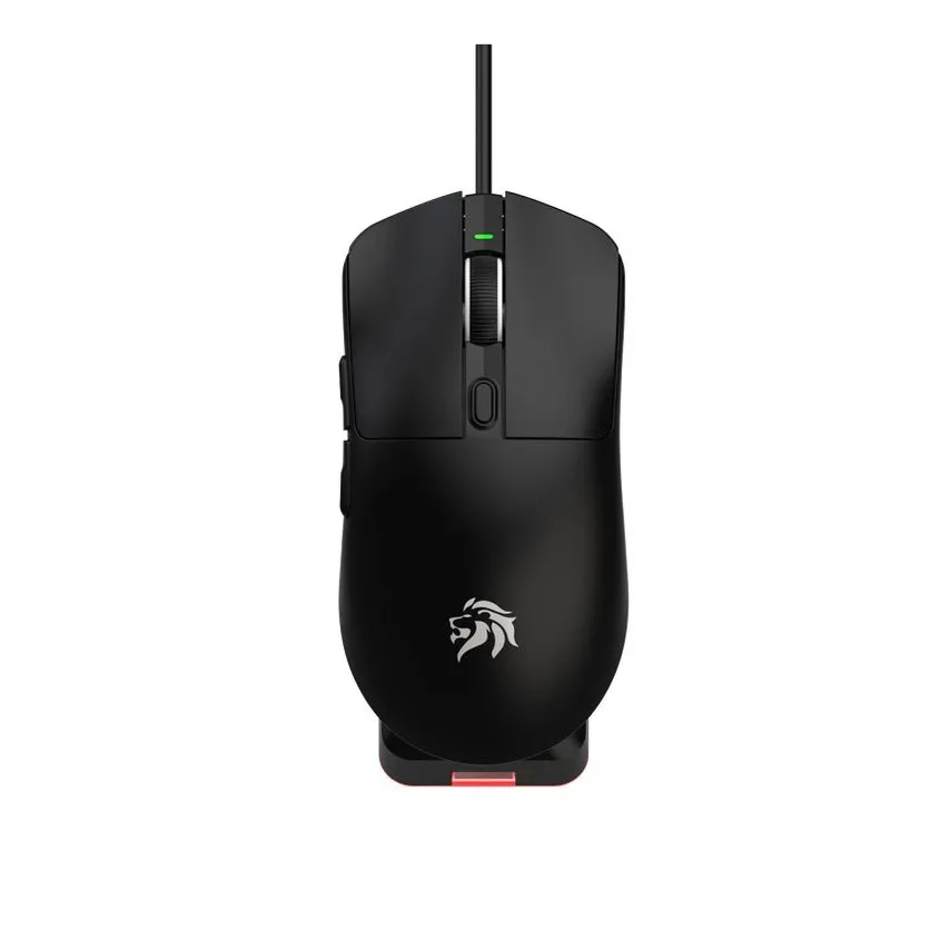 Mouse Gamer 2.4G+BT+USB inalambrico recargable c/ base de carga Netmak NM-GM62