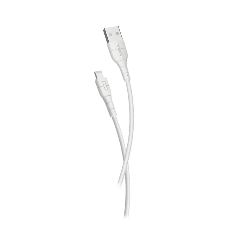 Cargador Viajero Usb 2.4A c/ Cable Lightning Blanco Soul CVJ-XUSB1L