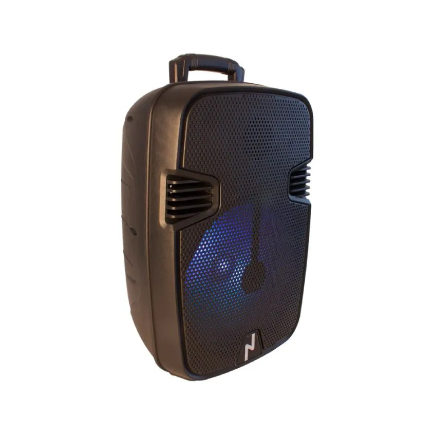 PARLANTE PORTABLE INALAMBRICO BT 150W P.M.P.O KARAOKE CON LED NOGANET NGL-440BT