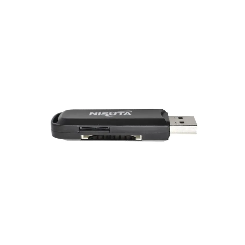 Lector de memorias SD y mini SD USB 3.0 Nisuta NSCR10