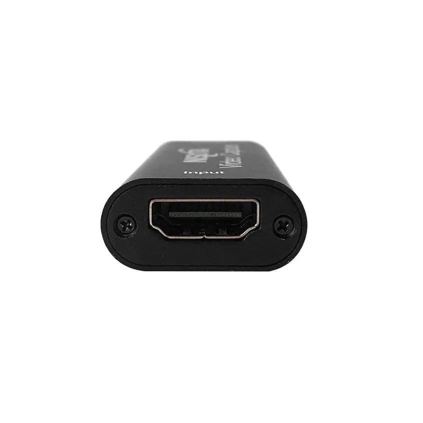 Capturadora de Video HDMI Nisuta 1080P USB Compacta Sin Fuente Externa NSCVHD1