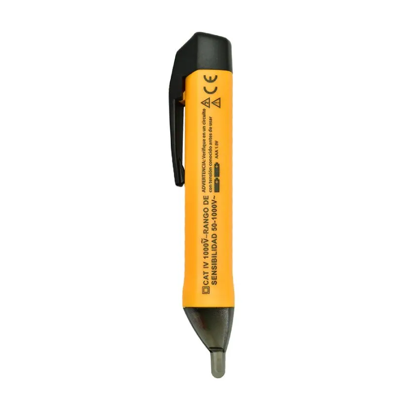 Tester Voltaje Proximidad Induccion Nisuta con Sonido y Luz Alerta 90-1000V NSTEVO3