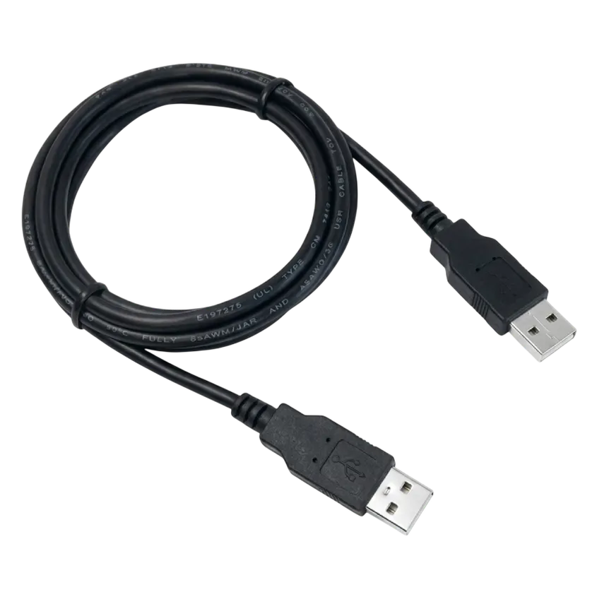 Cable USB 2.0 Macho-Macho 1.8Mtrs OEM Noganet USB-AMM-BK