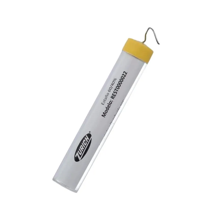 Estano en Tubo Zurich 1mm 60/40 3 Metros 17g REST0000022