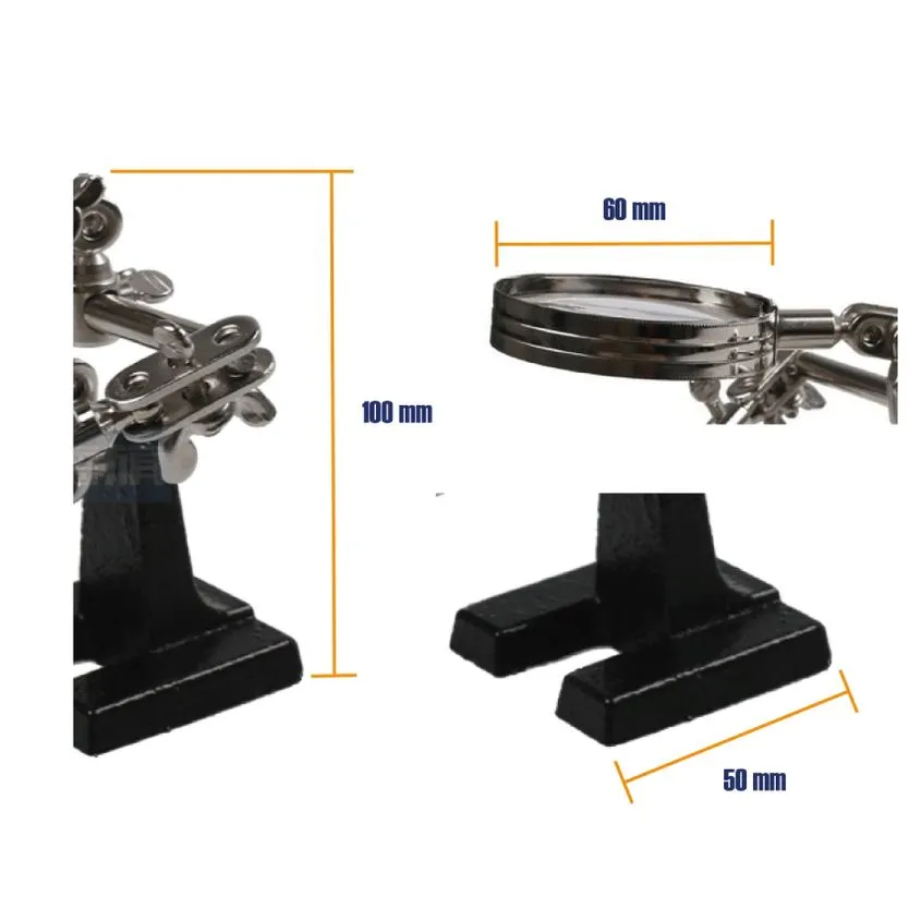 Soporte Multiproposito Tecnicos Lupa Pinza Sy-10r Zurich SVS00392