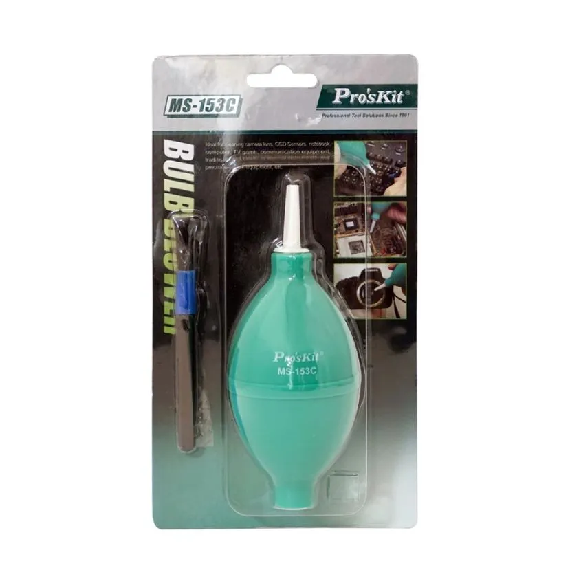 Bombita Sopladora c/ Cepillo Antiestatico Proskit MS-153 HIMP0153C