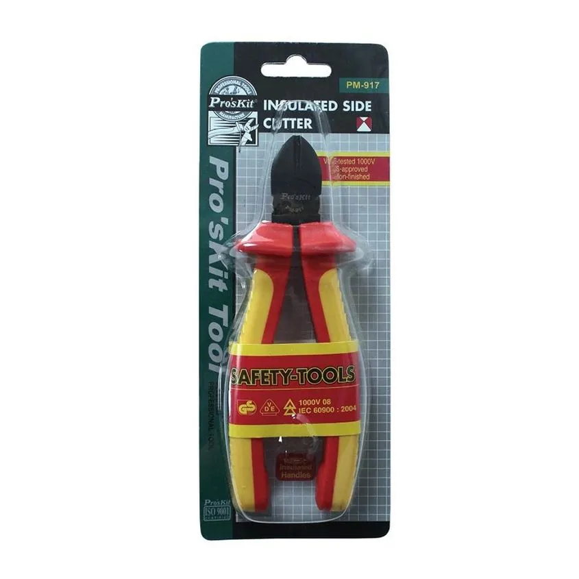 Alicate Aislado Electricidad 1000V 160mm Proskit PM-917 HIMP00917