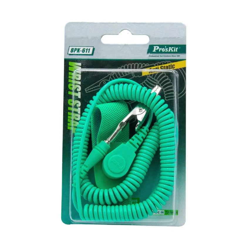 Pulsera Antiestatica Proskit 3Mts. Tecnico 8PK-611