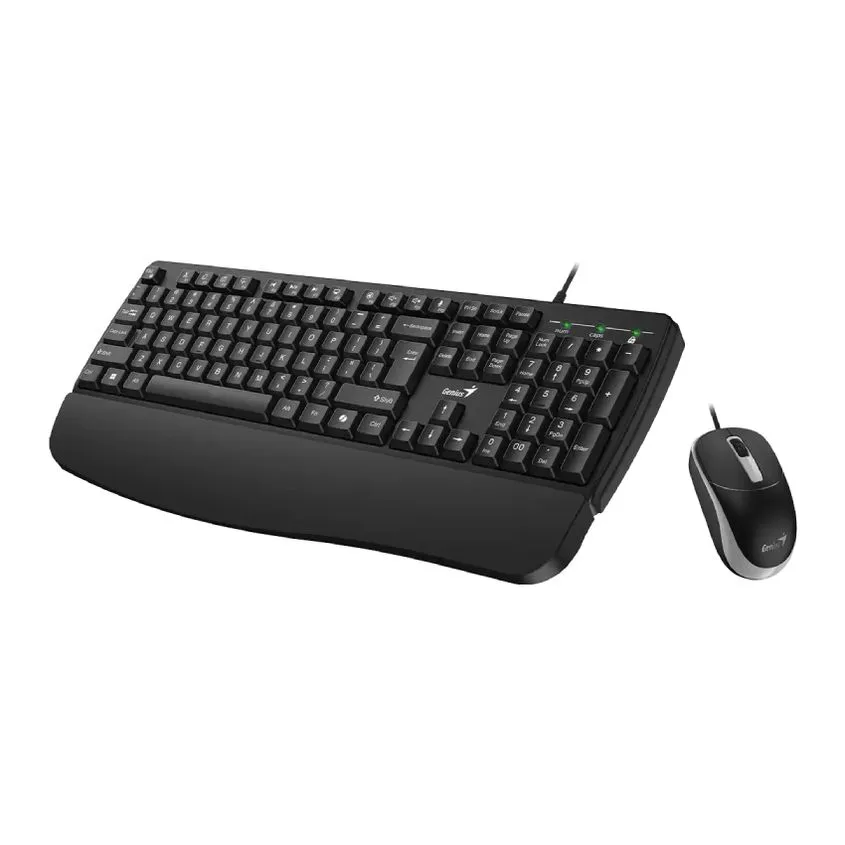Combo Mouse + Teclado Genius Usb Negro KM-123
