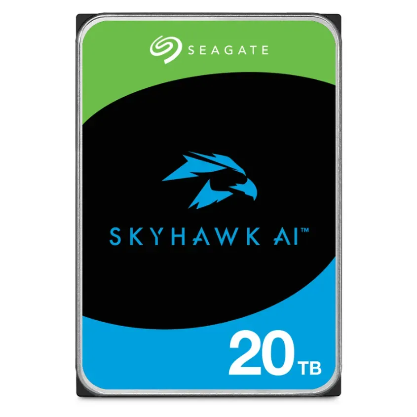 Disco Rigido Seagate Interno 20Tb SATA III SkyHawk AI Surveillance 512Mb 7200 RPM 1-0418432