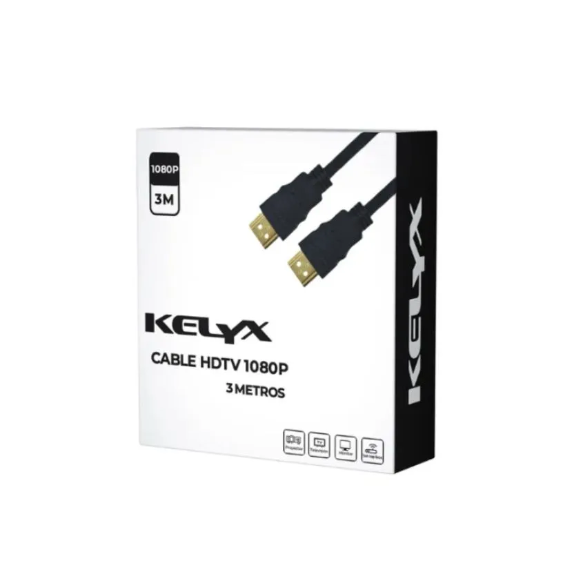 Cable Kelyx Hdmi 1080p 3 Metros Kl-cbl-1080-3m