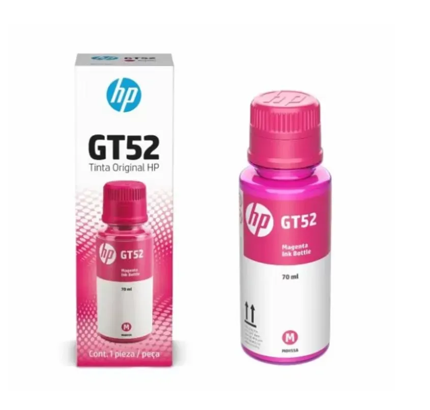 M0H55AL Botella de Tinta HP GT52 70ml Magenta (M0H55AL) 1-0415886
