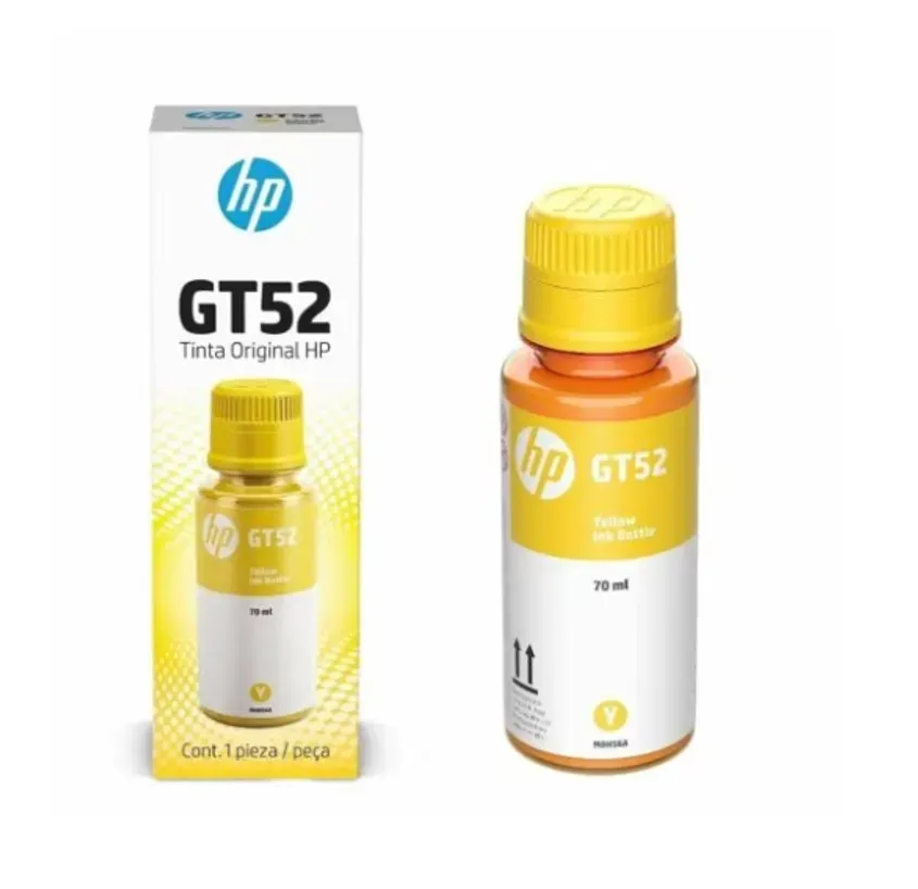 M0H56AL Botella de Tinta HP GT52 70ml Amarillo (M0H56AL) 1-0415887