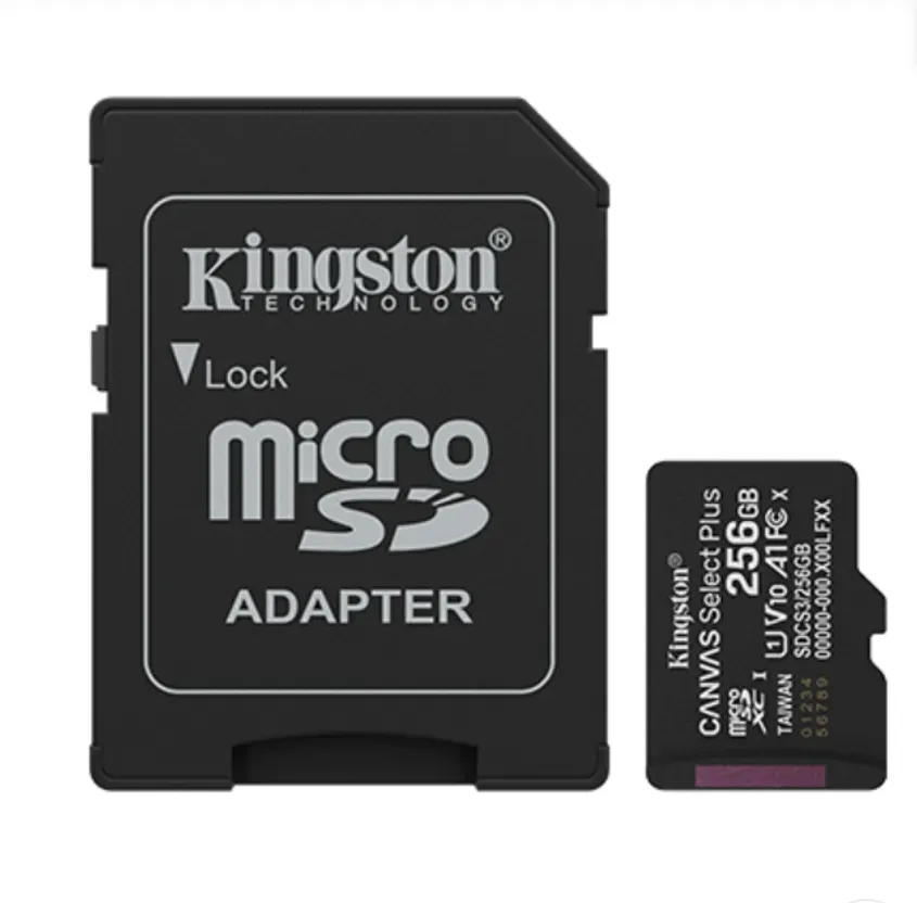 Microsd Kingston 256gb C/adap Gen3 150mb/s Canvas Plus Cl10 1-0418002