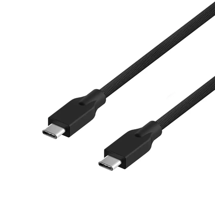 Cable USB-C Tipo C Macho-Macho PD60W 3A 150Cm Genius ASSY Negro ACC-C2CC
