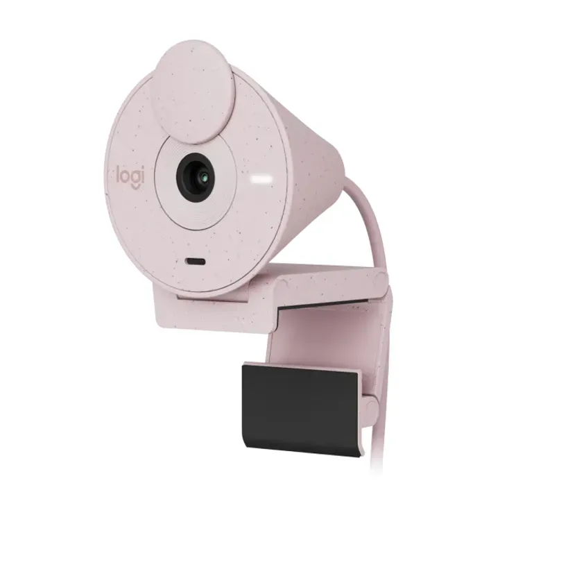 Web Cam Logitech Brio 300 Rose Full HD 960-001446 1-0415184