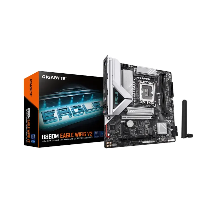 Mother Gigabyte B860M EAGLE WIFI6 V2 DDR5 1851 (Serie Ultra)