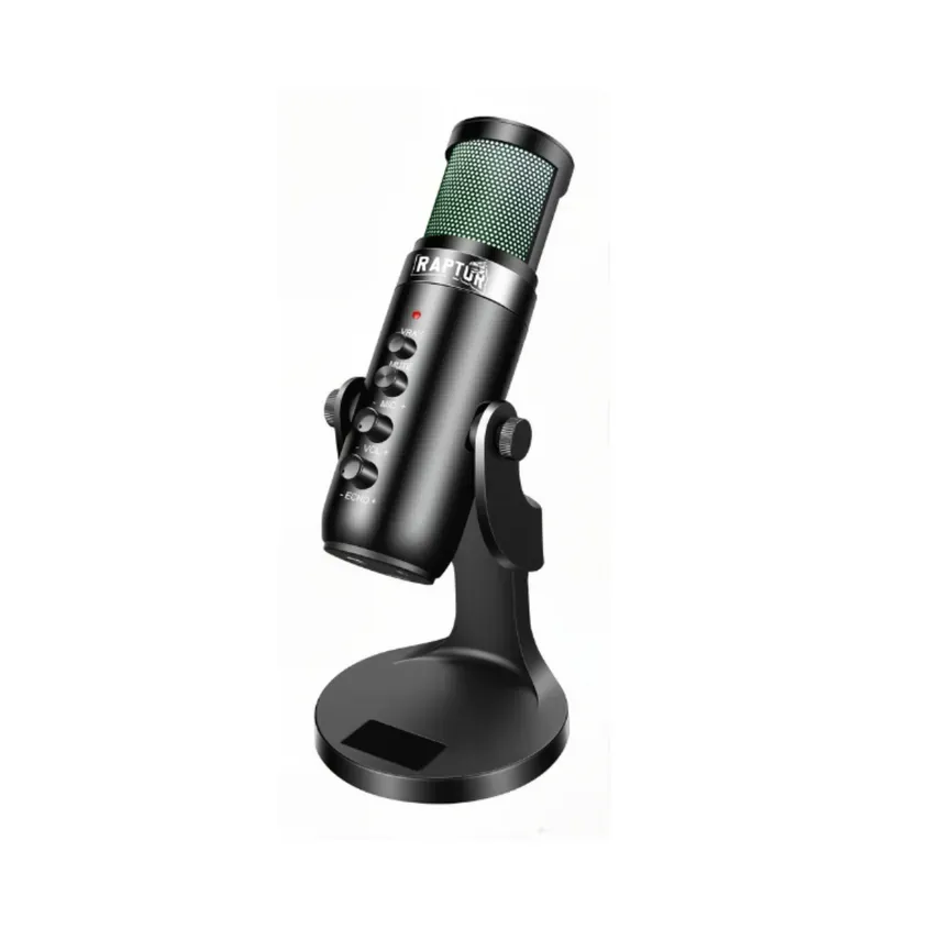 Microfono Raptor Vox PRO RGB USB p/Streaming 1-0418392