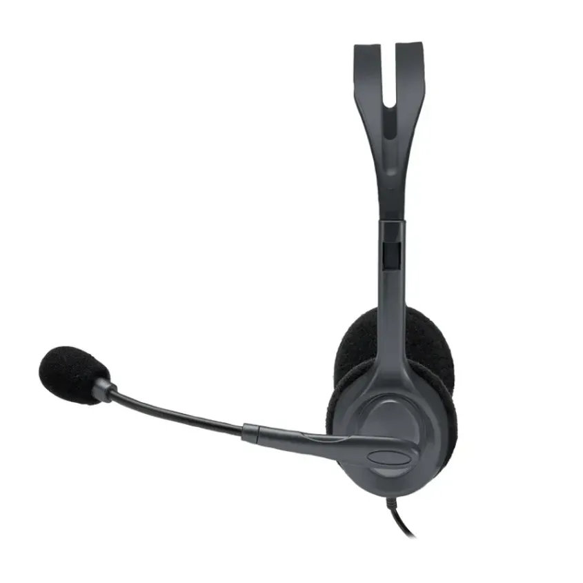 Auricular C/microfono Logitech  Black 1 Jack 981-000612 H111