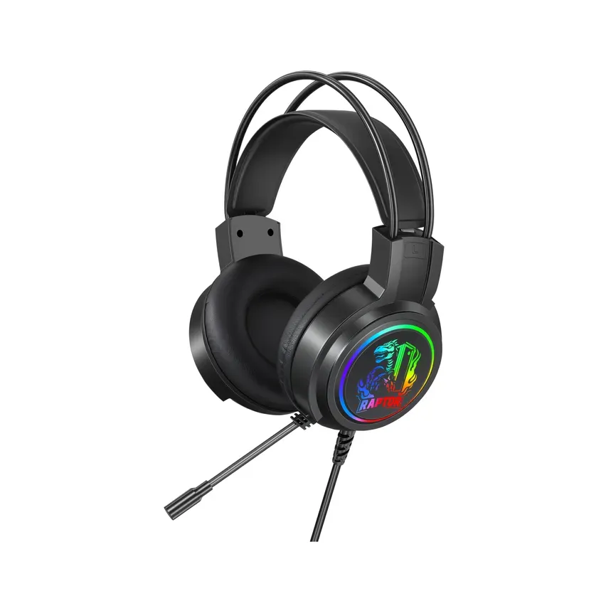 Auricular Gamer Raptor Shadow Core Rgb Jack 3.5mm 1-0418535