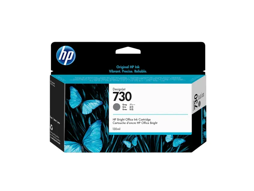 P2V66A HP 730 130-ml Gray Ink Crtg 1-0418119