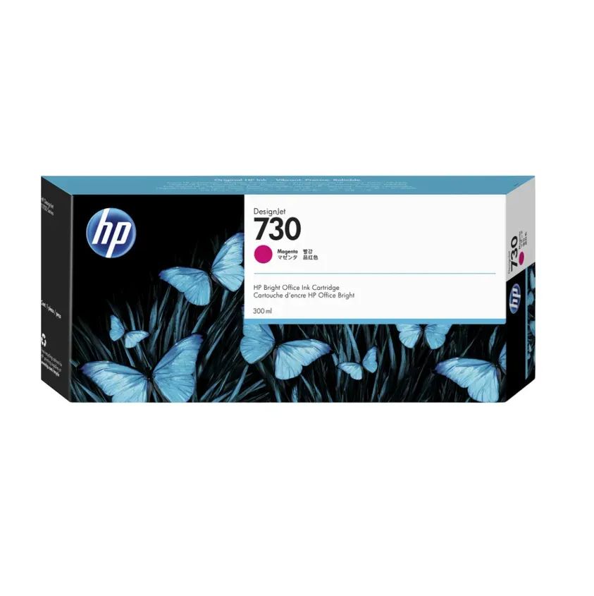 Cartucho Original P2V69A HP 730 300-ml Magenta Ink Cartridge 1-0418122