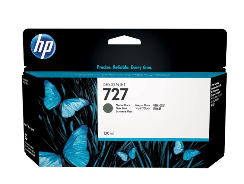 B3P22A HP 727-130ml Matte Black Designjet ink 1-0418130