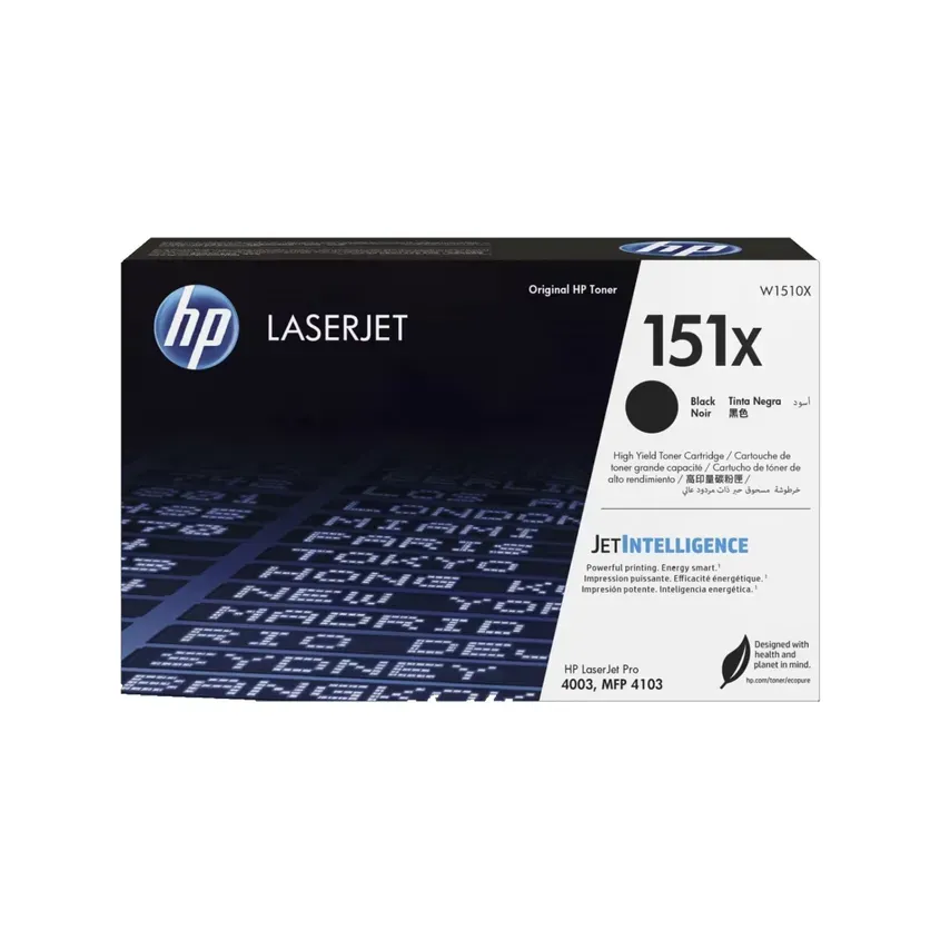Toner Original W1510X HP 151X Blk LaserJet Toner Cartridge 1-0418292