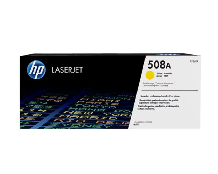 Toner Original HP 508A Yellow Original LaserJet CF362A 1-0417656