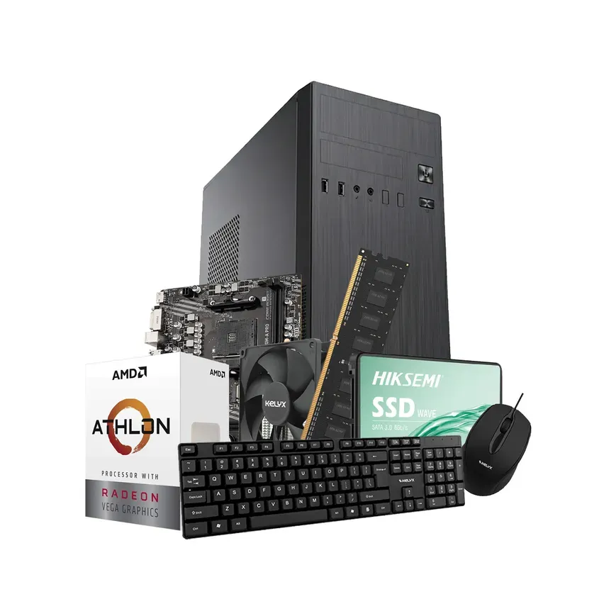 Pccombo Kelyx Amd Athlon 3000g 8g Ssd 240gb (msi) Sin So 1-0418616