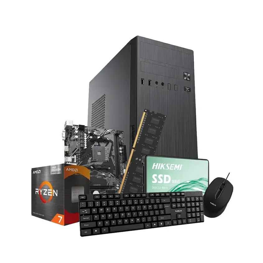 Pccombo Kelyx Amd Ryzen 7-5700g 16g Ssd 480gb (giga) Sin So 1-0418618
