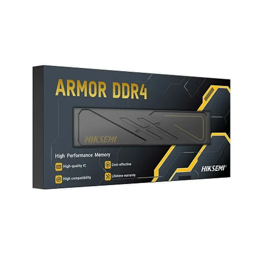 Memoria DDR4 HIKSEMI 8Gb 3200 Mhz Armor c/disipador Black 1-0416157