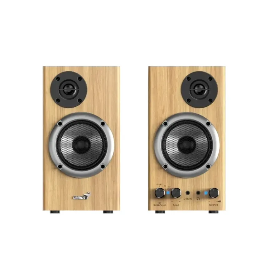Parlantes Genius SP-HF520 BT,Pine Wood,AR,100-240V 1-0417405