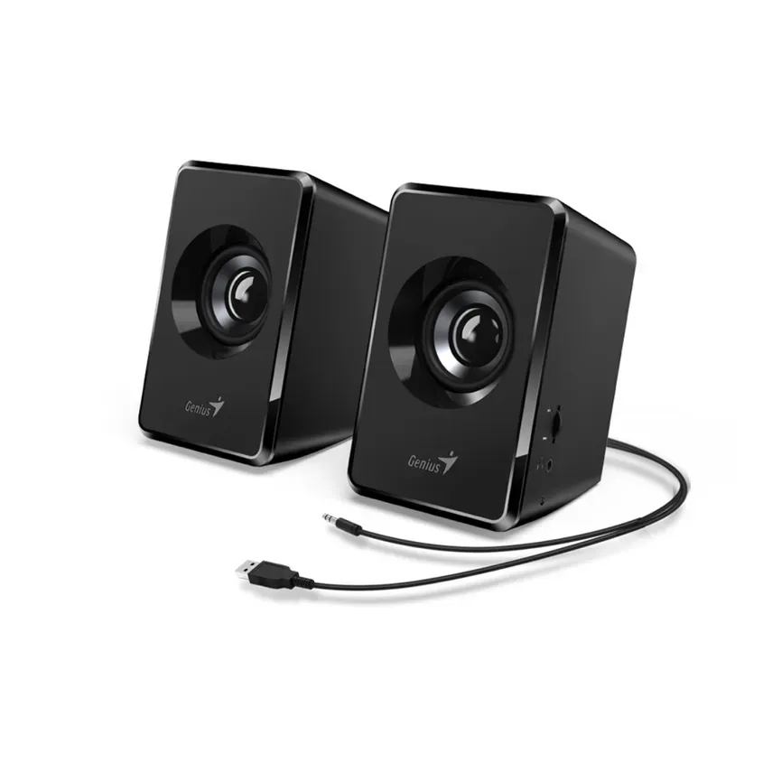 Parlantes Genius Sp-u125 Usb 3w Pc - Smart Tv Sp-u125bk