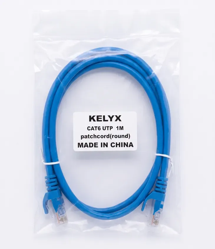 Patchcord Cable Utp Cat 6 1 Mt Cca Kx-patch1m-cat6