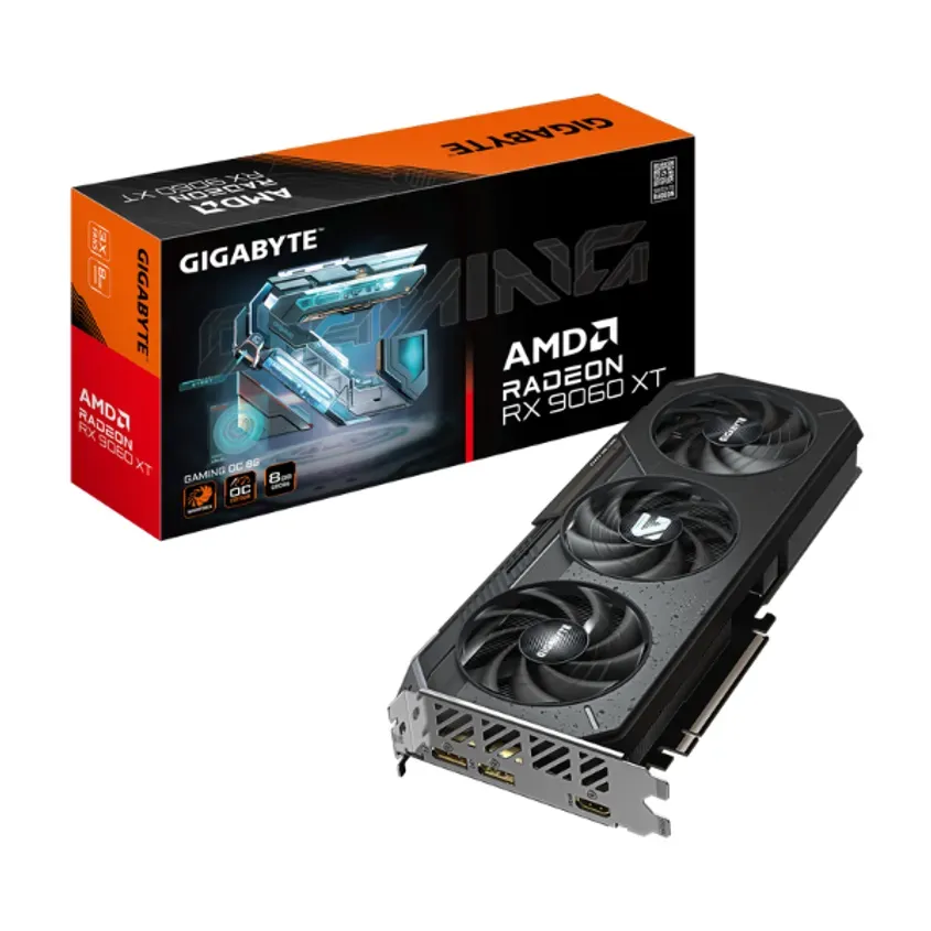 Placa de video Vga Gigabyte Radeon Rx 9060 Xt Gaming Oc 8g PCI-E223