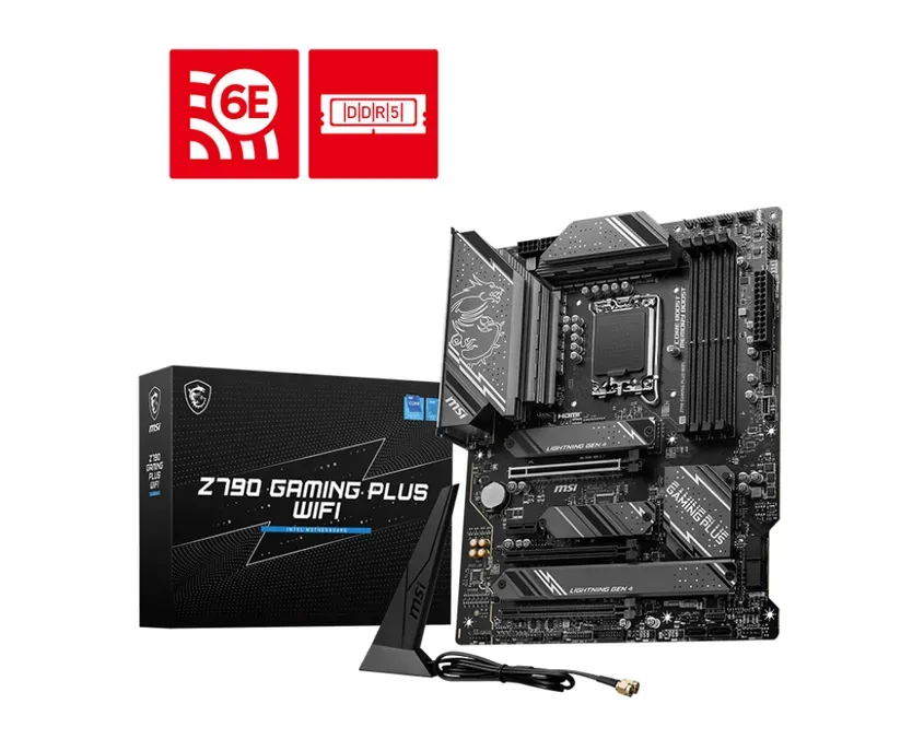 Mother MSI Z790 GAMING PLUS WIFI DDR5 1700 (12va/13va/14va Gen) 1-0416545