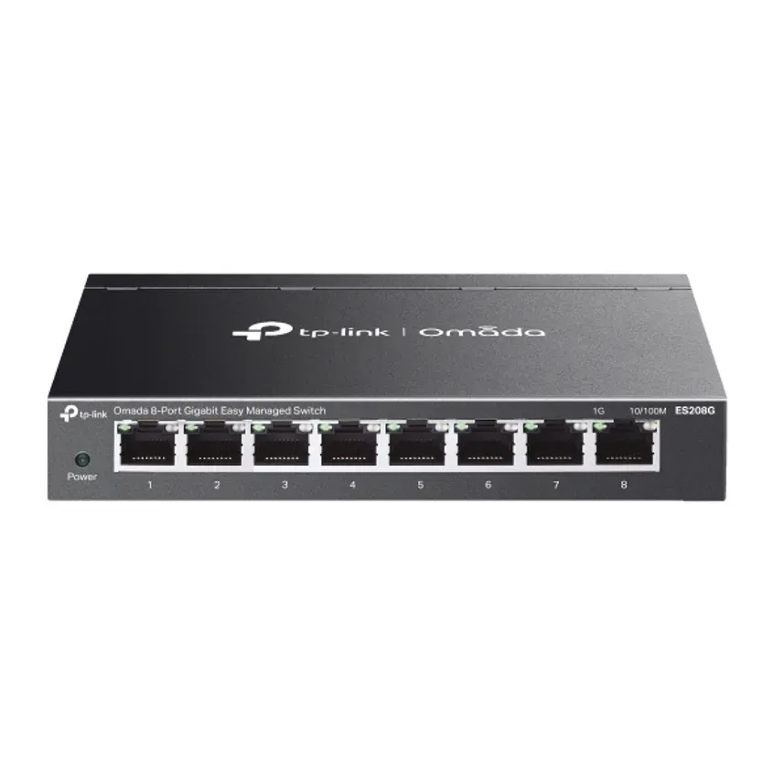 Switch Es208g Gigabit Easy Managed 8 Puertos Omada 1-0418663