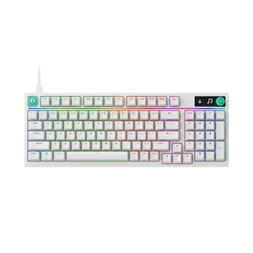 Teclado Logitech G316 X White USB Mecanico 920-014226 1-0418695