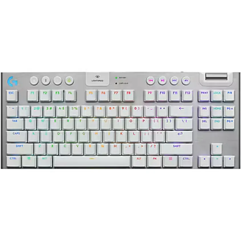 Teclado Logitech G915 X TKL White Mecanico RGB Wifi 920-012732 1-0416948